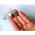 Lune Spectrale – ovális labradorit ezüst fülbevaló