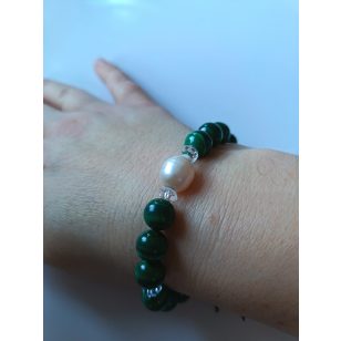 Greenamble, gyönggyel és ezüsttel