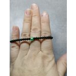 Goldstone méregzöld, zöld kristállyal