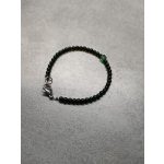 Goldstone méregzöld, zöld kristállyal