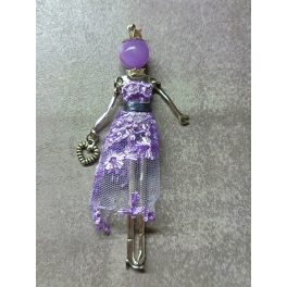 AMETHYST Heart LÉLEKBABA