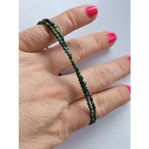 Afrikai türkiz , duplasoros karkötő