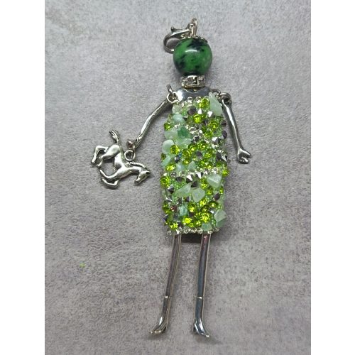 Verdant Lélekbaba - Rubinzoizit