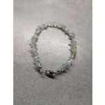 Akvamarin karkötő, orvosi fémmel