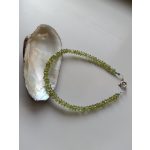 Extra olivin karkötő , ezüst