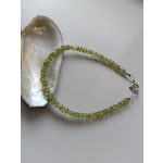 Extra olivin karkötő , ezüst