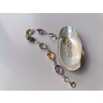 Élégance Cascade – csepp alakú drágakövekből készült prémium karkötő