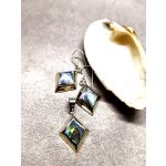 Pávakagyló rombusz szett