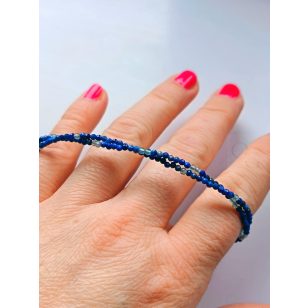 Nyári égbolt - ezüst karkötő