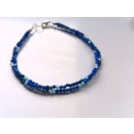 Nyári égbolt - ezüst karkötő