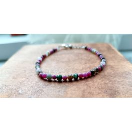 Emerald and Foszfosziderite Bracelet  